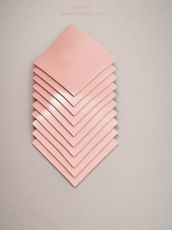 海新电子导热材料样品展示