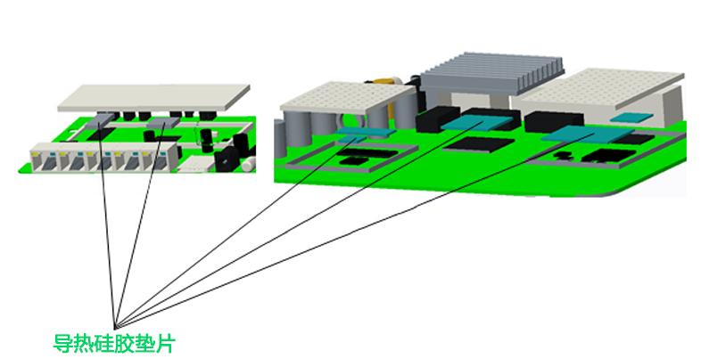 海新-主要发热芯片功率及导热界面材料的选型 海新-主要发热芯片功率及导热界面材料的选型